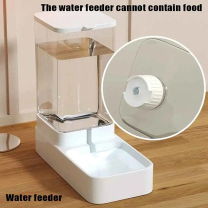 Large Capacity Automatic Pet Food and Water Dispenser for Dogs and Cats - Summer Collection