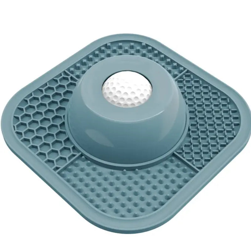 Pawlove Slow Feeder Dog Bowl for Liquid Treats with Anti-Slip Design and Entertained Ball-In, Ideal for Bone Broth and Yogurt, Suitable for All Breed Sizes, Dietary Supplement and Post-Operative Nutrition Accessory