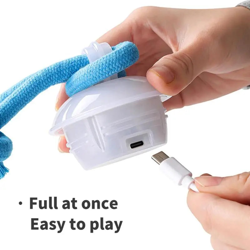 Motion-Activated Interactive Dog Toy - Squeaky Rolling Ball for Daily Training, Ideal for Small Dogs and Cats, Pet Accessories (2.95 x 2.95 x 4.33 Inches)