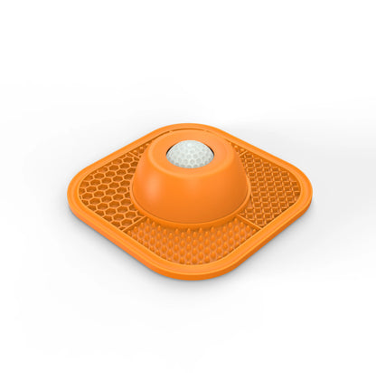 Pawlove Slow Feeder Dog Bowl for Liquid Treats with Anti-Slip Design and Entertained Ball-In, Ideal for Bone Broth and Yogurt, Suitable for All Breed Sizes, Dietary Supplement and Post-Operative Nutrition Accessory
