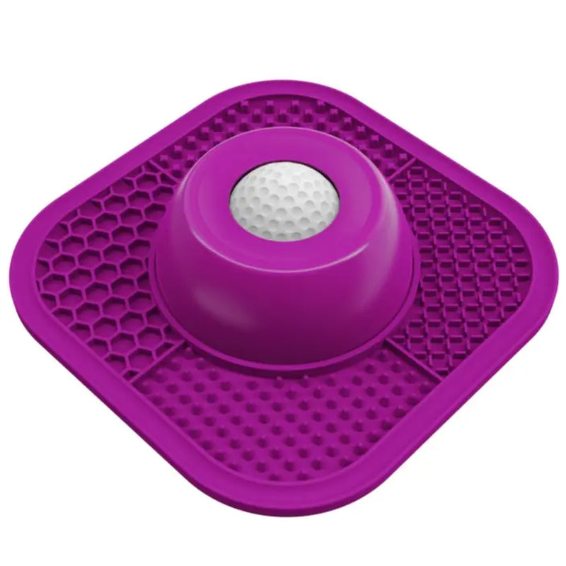 Pawlove Slow Feeder Dog Bowl for Liquid Treats with Anti-Slip Design and Entertained Ball-In, Ideal for Bone Broth and Yogurt, Suitable for All Breed Sizes, Dietary Supplement and Post-Operative Nutrition Accessory
