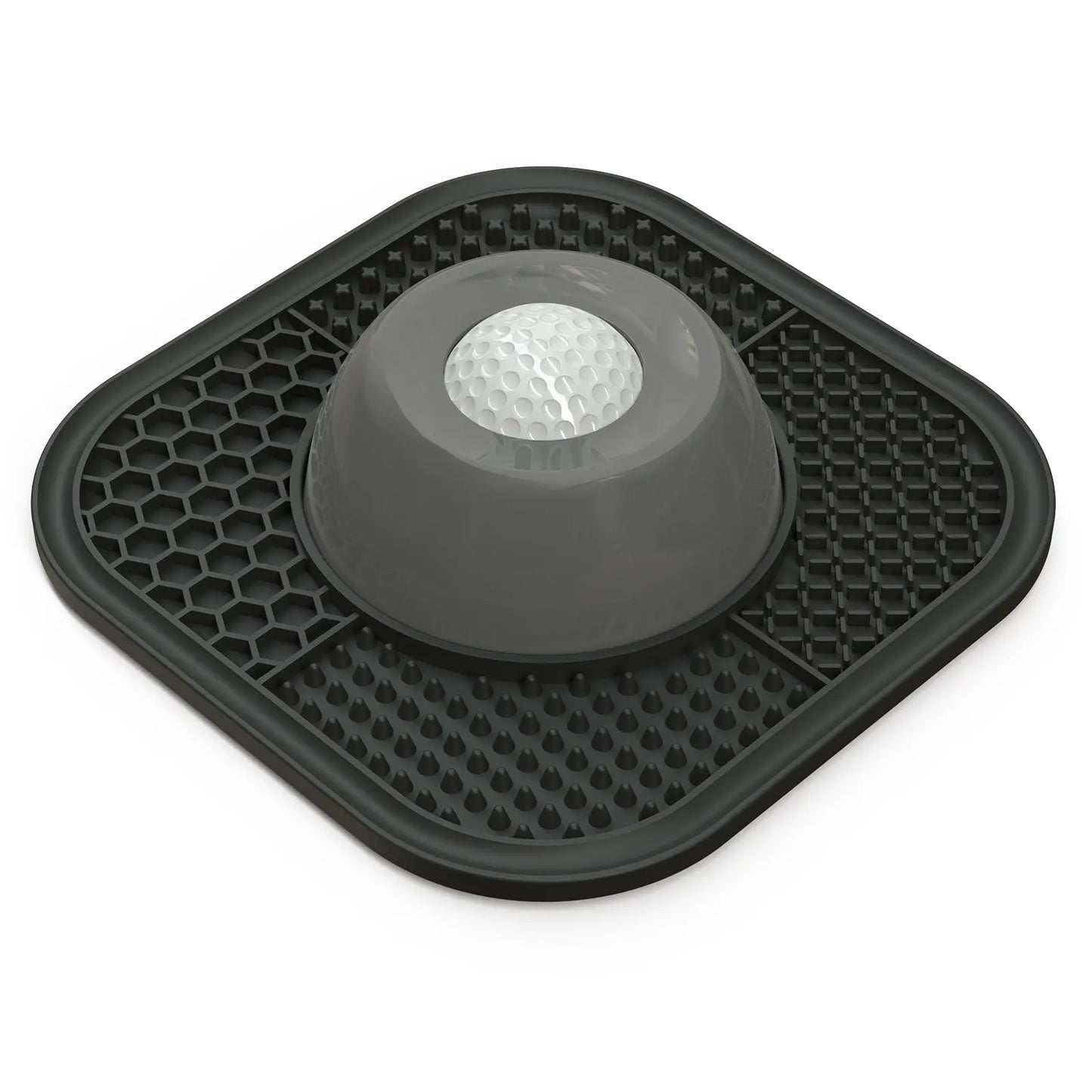 Pawlove Slow Feeder Dog Bowl for Liquid Treats with Anti-Slip Design and Entertained Ball-In, Ideal for Bone Broth and Yogurt, Suitable for All Breed Sizes, Dietary Supplement and Post-Operative Nutrition Accessory