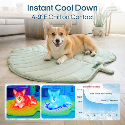 Vagascape Eco-Friendly Cooling Pet Mat - Ultimate Comfort for Dogs & Cats, Perfect for Summer Adventures and Indoor Relaxation