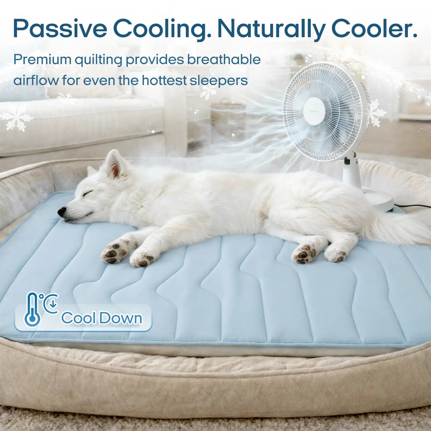 Vagascape Eco-Friendly Cooling Pet Mat - Ultimate Comfort for Dogs & Cats, Perfect for Summer Adventures and Indoor Relaxation