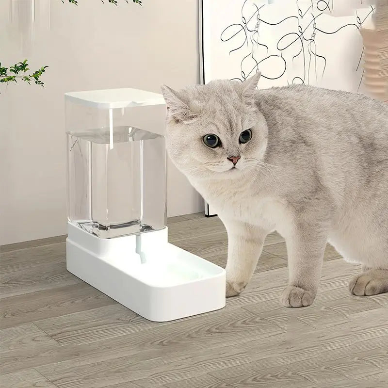 Large Capacity Automatic Pet Food and Water Dispenser for Dogs and Cats - Summer Collection