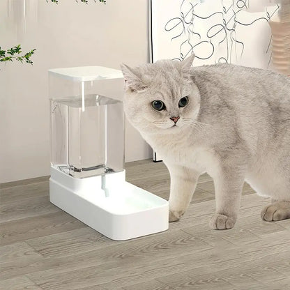 Large Capacity Automatic Pet Food and Water Dispenser for Dogs and Cats - Summer Collection
